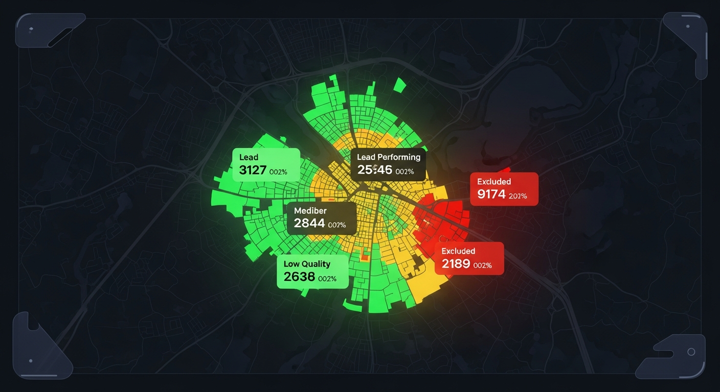 Geographic Lead Quality Heatmap